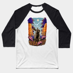 Rabbit in Wonderland Baseball T-Shirt